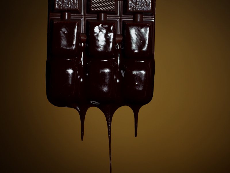Dark chocolate sauce